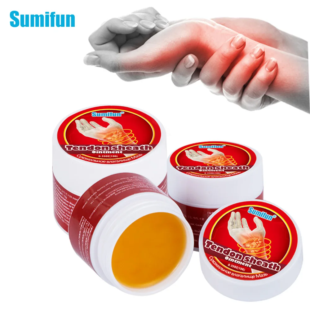 

1/3pcs Tendon Sheath Pain Relief Cream Hand Thumb Finger Tenosynovitis Massage Ointment Muscle Strain Analgesic Medical Plaster