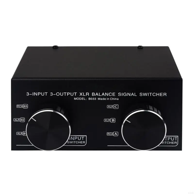 

83CC Flexible Converters Selector 3 Inputs and 3 Outputs Fully Balanced Easy Switching Converters