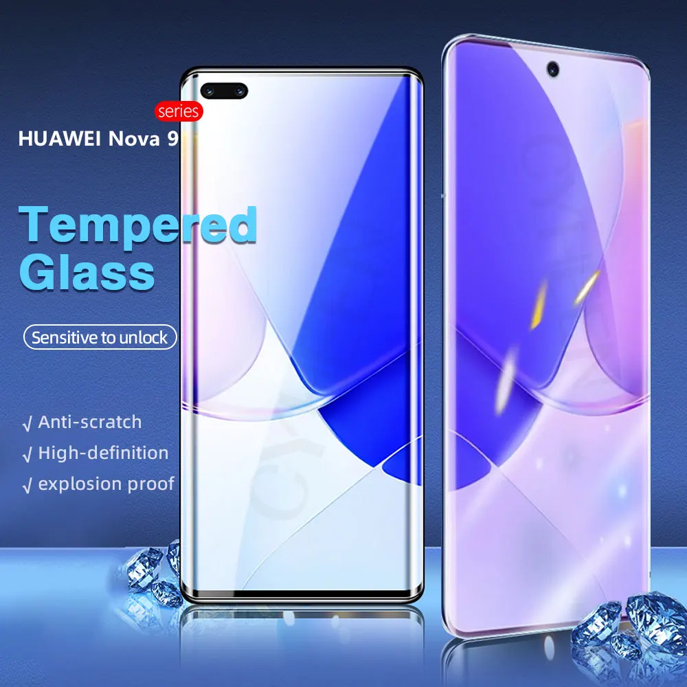 1-4Pcs full cover Tempered glass For Huawei nova 10 pro protective film nova 10Z 9 8 8i 7 SE Youth phone screen protector Glass