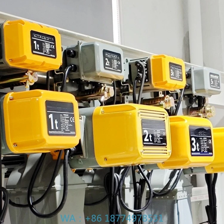 

l Electric Chain Hoist for Construction Workshop Use Lifting Equipment Electric Chain Hoist with Wireless Remote Contro