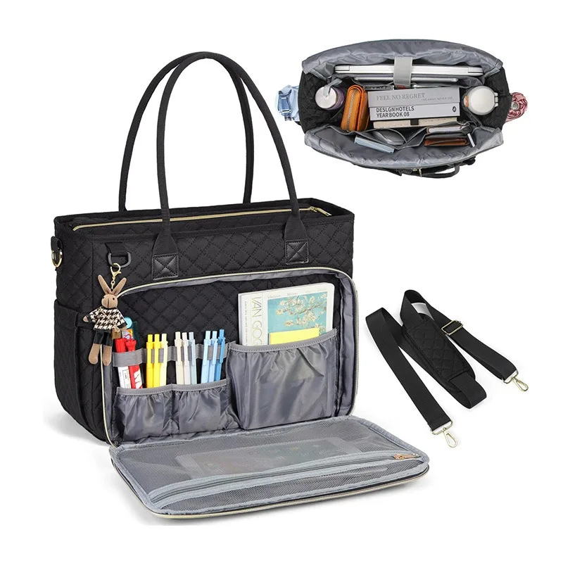 

Handbags, laptop bags, shoulder bags with insulated pockets