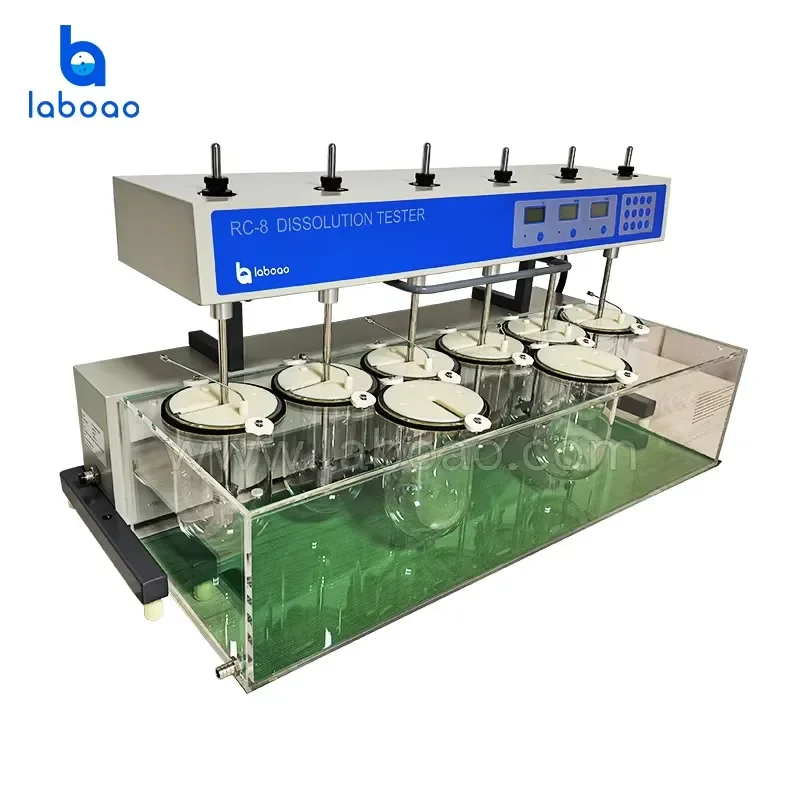 For High Throughput RC-8 Multi-Sample Dissolution Instrument with Water Bath High Accuracy 110V/220V