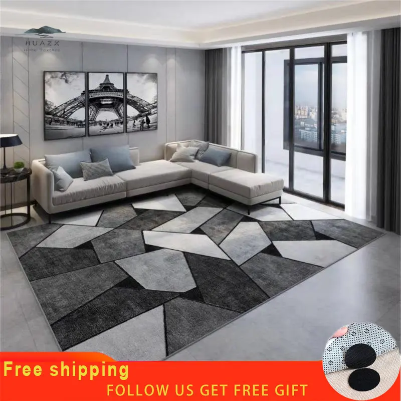 

Nordic Marble Geometry Teenager Room Decoration Carpets for Living Bedroom Bathroom Rug Non-slip Area Home Washable Floor Mats