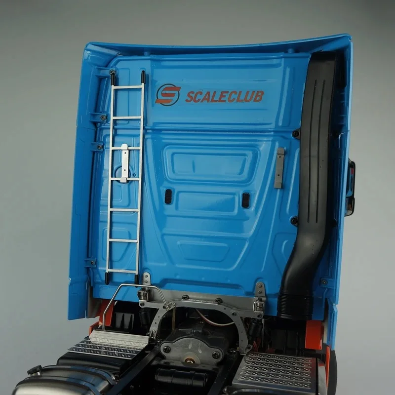 RC 1/14 Scaleclub Modell Schlepper-Schlammkopf Metall-Upgrade Funktionierende Treppen für Tamiya Muldenkipper für Scania Man Tripper DIY-Teile – Detail 2