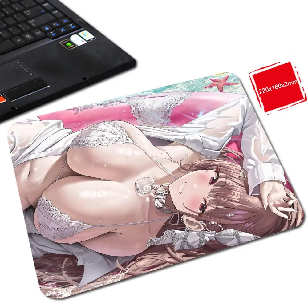 G_goddess of V_victory N_nikke Mouse Pad Small Mouse Pad Gaming Mouse Pad Gaming Desk Accessories Wrist Protector Cute Desk Mat