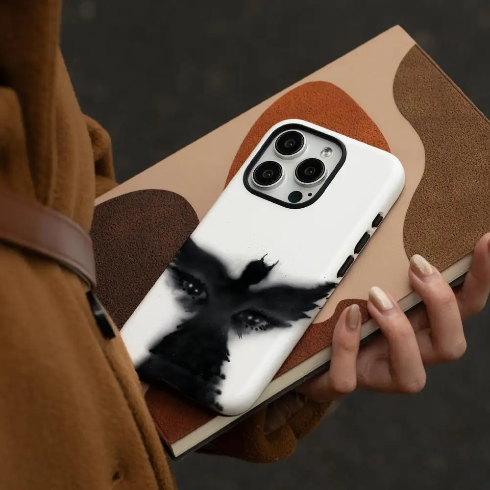 حافظة هاتف R-Rich Amiri Grit & Grace لهاتف iPhone 17 16 15 14 13 12 Pro Max Plus Glossy HD غلاف صلب سائل بطبقة مزدوجة