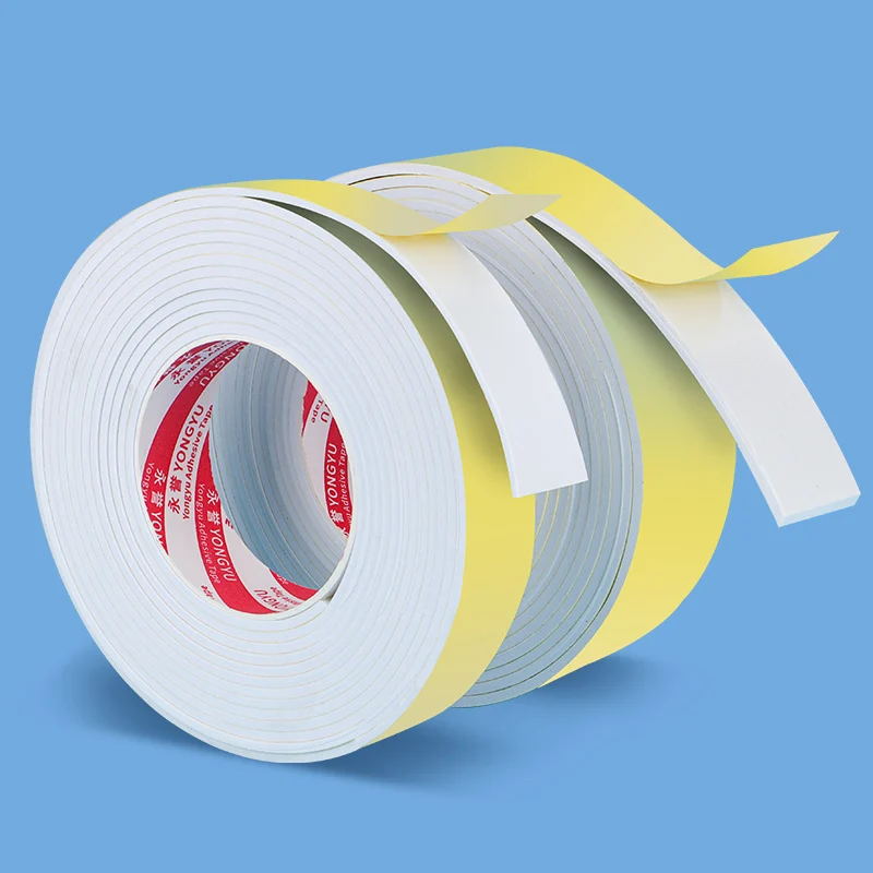 Eva Single-Sided White Foam Buffer Shockproof Tape Door And Window Sealing Anti-Collision Gap Auto Sound Insulation Protection - Image 5