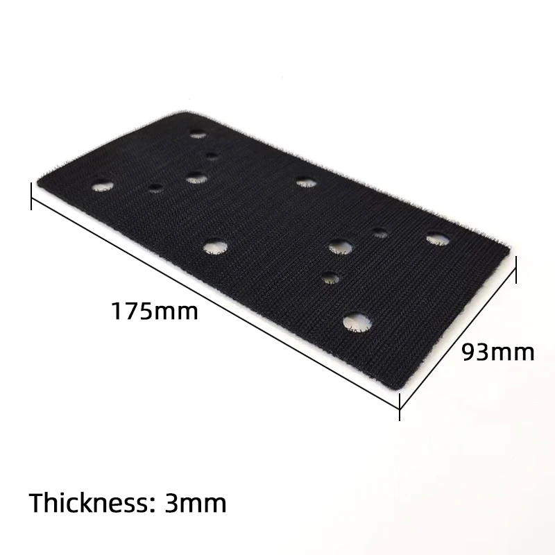 

ATPRO Thin Protective Pad Thickness 3mm Rectangular 93*175mm, Suitable For Festool Dry Sandpaper Machine Buffer Pad Sponge