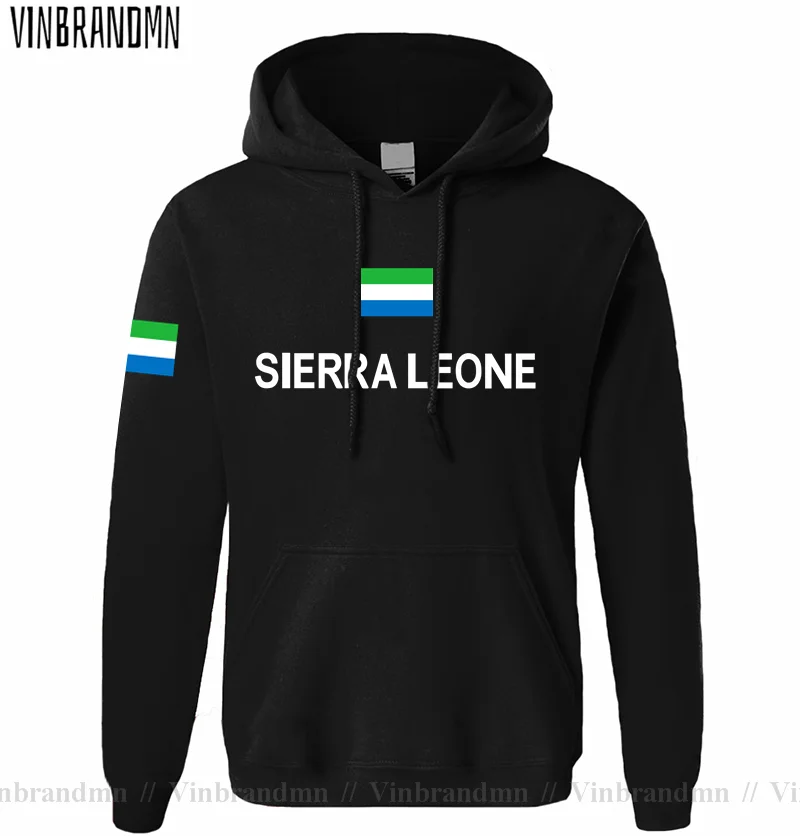 

Sierra Leone Leonean SL SLE Mens Hoodie Pullovers Hoodies Men Sweatshirts Newest Streetwear Clothing Sportswear Tracksuit Nation