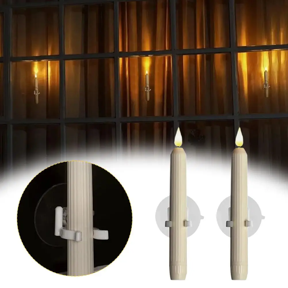 أضواء الشمسية المنزلية في الهواء الطلق فناء ضوء LED الشموع الشريط مع الاستشعار الاستشعار نافذة الشموع الإضاءة التلقائية