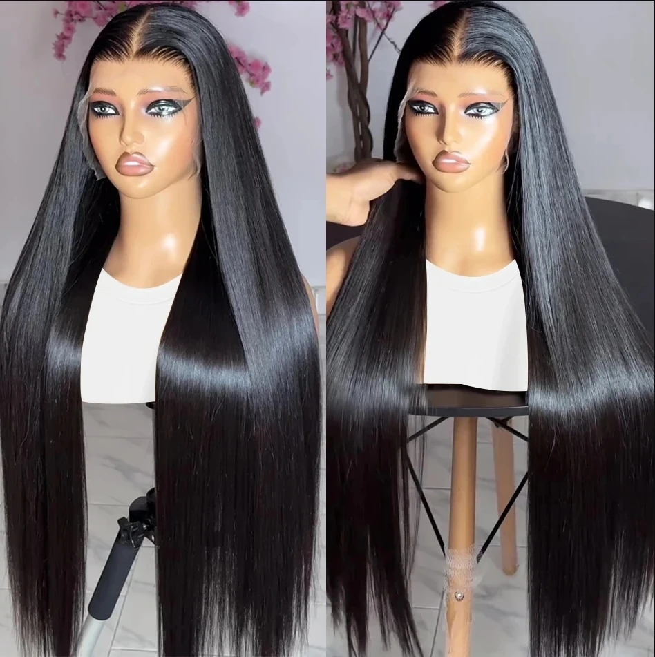 

30 40Inch Straight 13x6 Hd Lace Front Wigs 360 Lace Frontal Wig Brazilian Ready To Wear Human Hair 5x5 hd Glueless Wig For Women