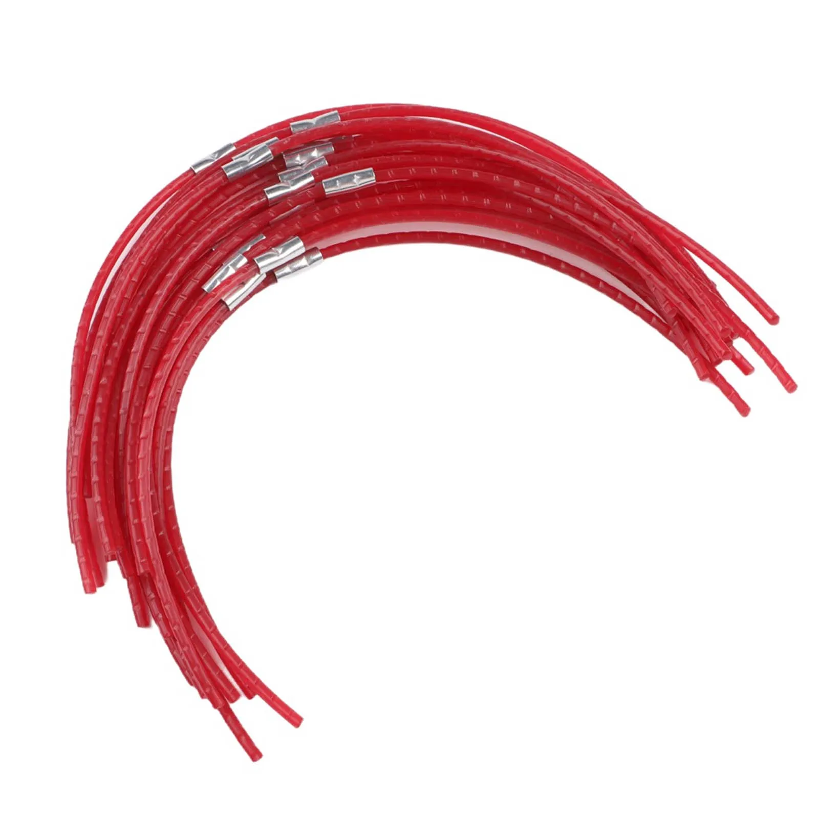Efficient Lawn Cutting Spools Compatible Red Replacement Reels 20 Pieces Package Efficient Cutting Performance