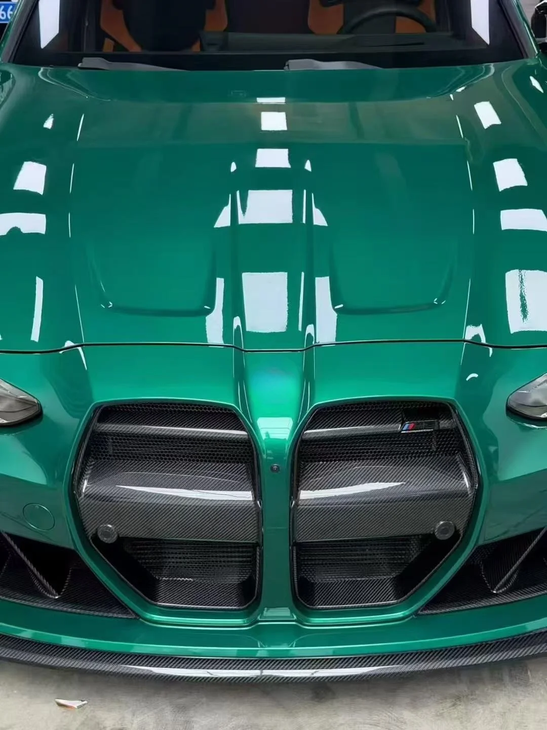 Complete OEM Facelift Conversion & Custom BuildFor V Style One Piece ST Front Ille For M3 M4 Exterior Replacement Ill Parts Ex