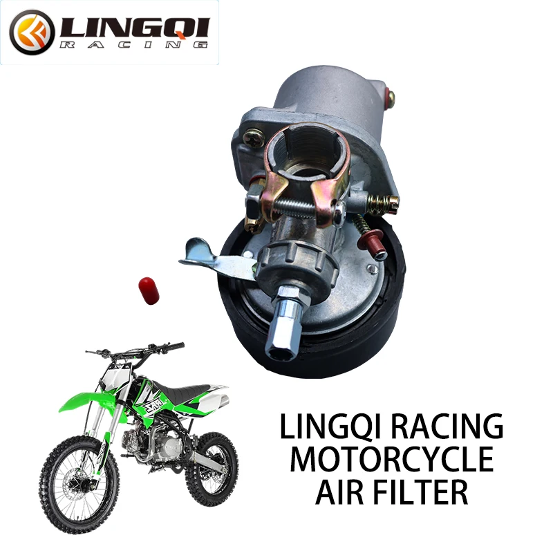 

LINGQI RACING Motorcycle Engine Parts Carburetor With Air Filter For 2 Stroke Engines Motor Motorized Bicycle Bike Accessories