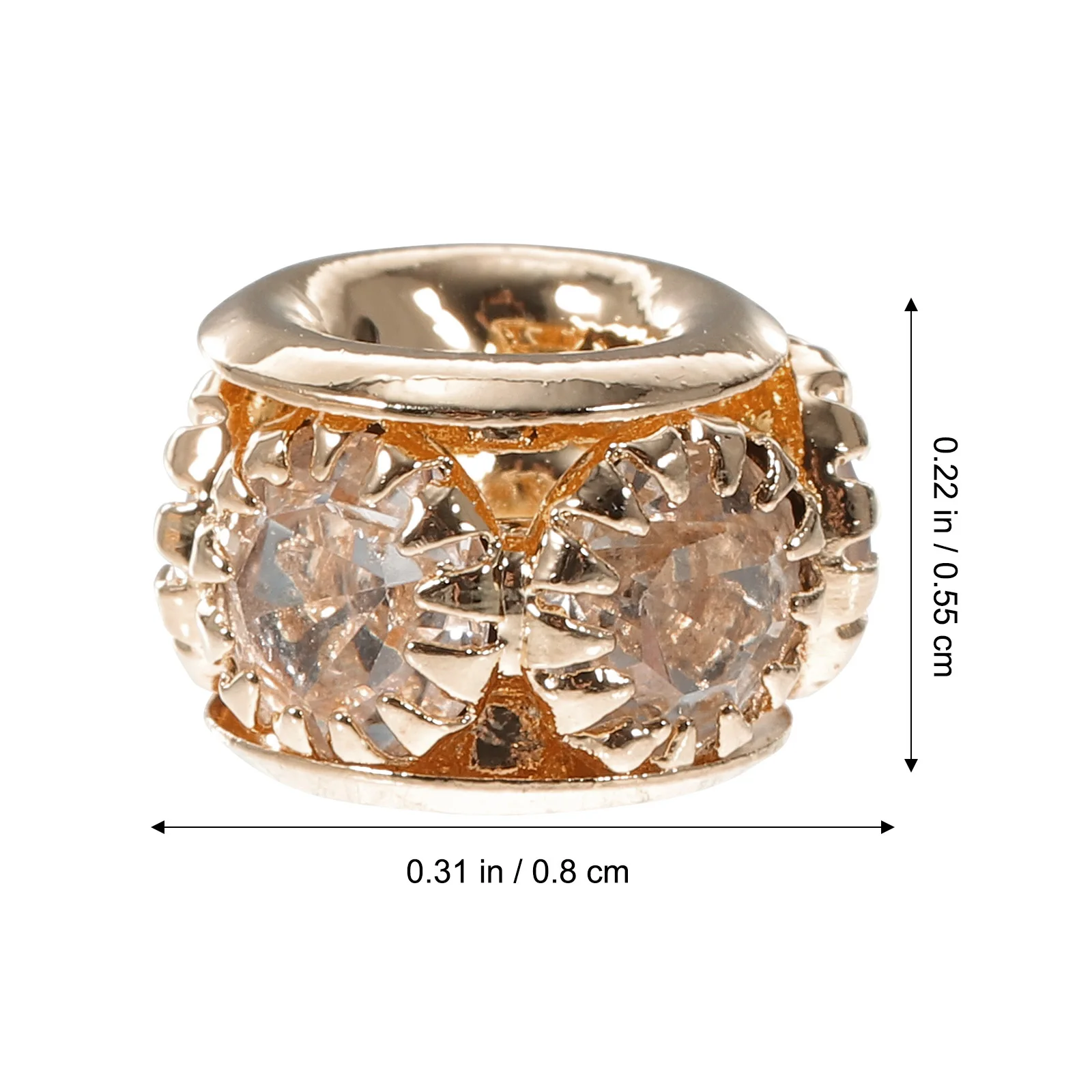 

100 шт., бусины-разделители из сплава Rondelle, инкрустированные стразами, свободные бусины для изготовления ювелирных изделий, ожерелье, браслет, сделай сам, ремесленные фурнитура