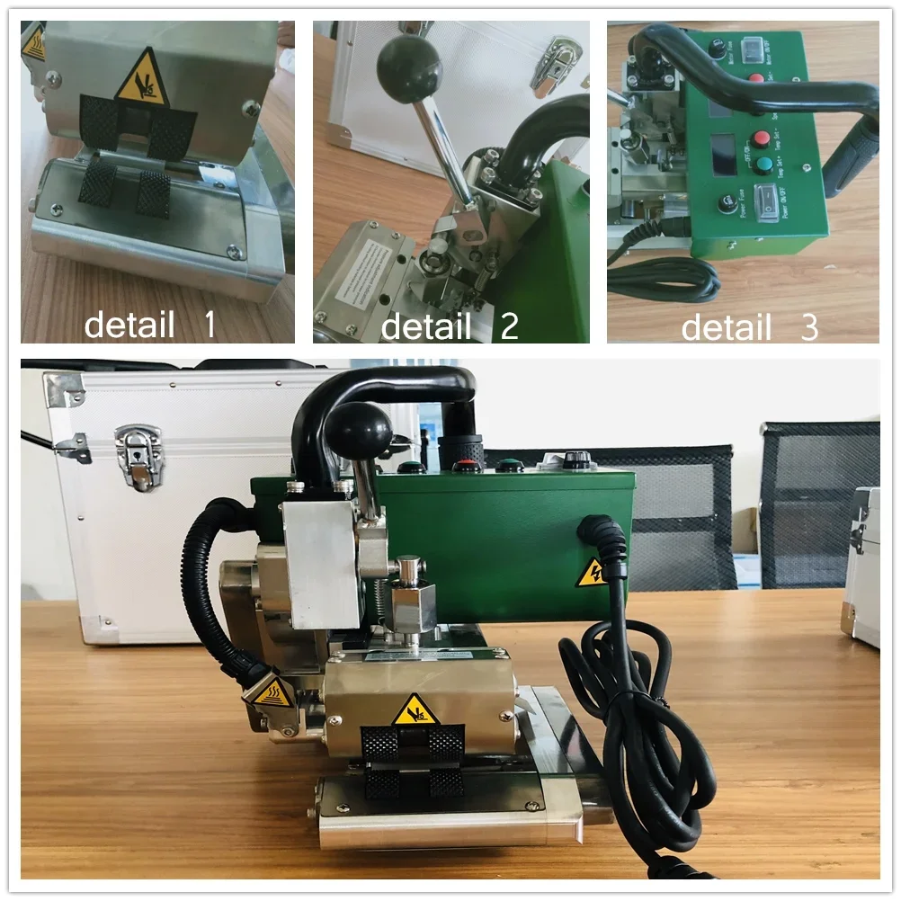 Máquina soldadora de geomembrana HDPE, soldadora de geomembrana GM1