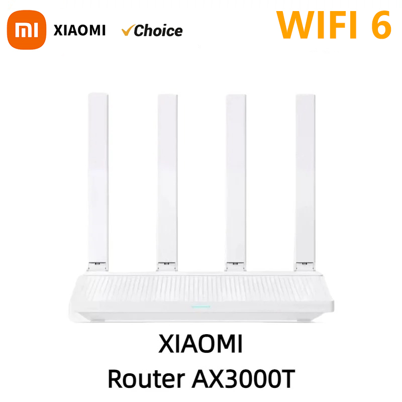  New Xiaomi Router AX3000T IPTV Mesh Networking Gigabit Ethernet Ports Gaming Accelerator Repeater Modem Signal Amplifier CN 