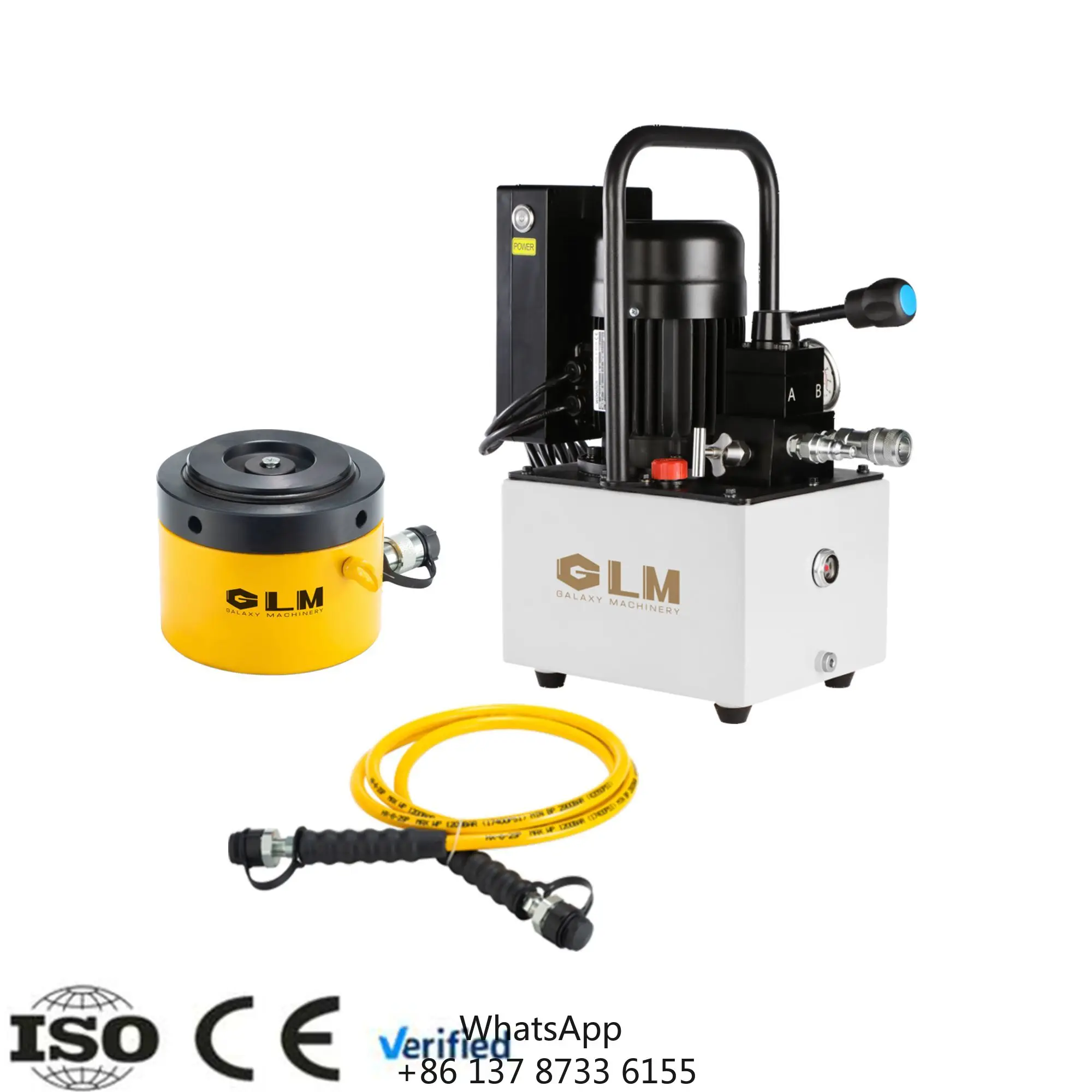 

Best Sale Self-Locking 200t 400t 520t Safe Operation Single Acting Low Height Lock Nut Hydraulic Cylinder Jacks