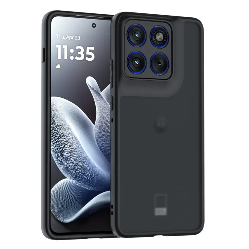 حافظة لهاتف موتورولا إيدج 70 لهاتف موتو إيدج 70 حافظة من البولي يوريثان غطاء شفاف غير لامع مقاوم للصدمات حافظة خلفية لهاتف موتو إيدج 70X70 اير #3