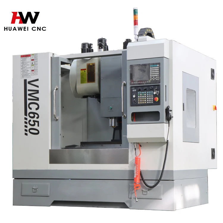 Good Quality Factory Directly Vmc 5 Axis Vmc650 Cnc Milling Hine 240V Of Taiwan