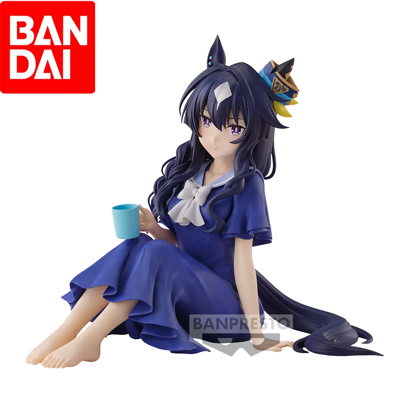 

BANDAI Uma Musume S3 Relax Time Gekihou Figure, PVC, 1/7 Scale 13cm, Casual Outfit Ponytail, Fan Collectible New Hot Sale