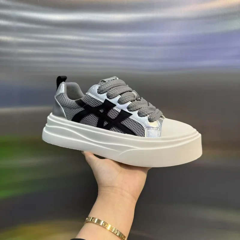 

2025Summer New Comfort Lightweight High Quality Fashion Platform Canvas Men's Breathable Shoes Skate Shoes Fashion Shoes39-44