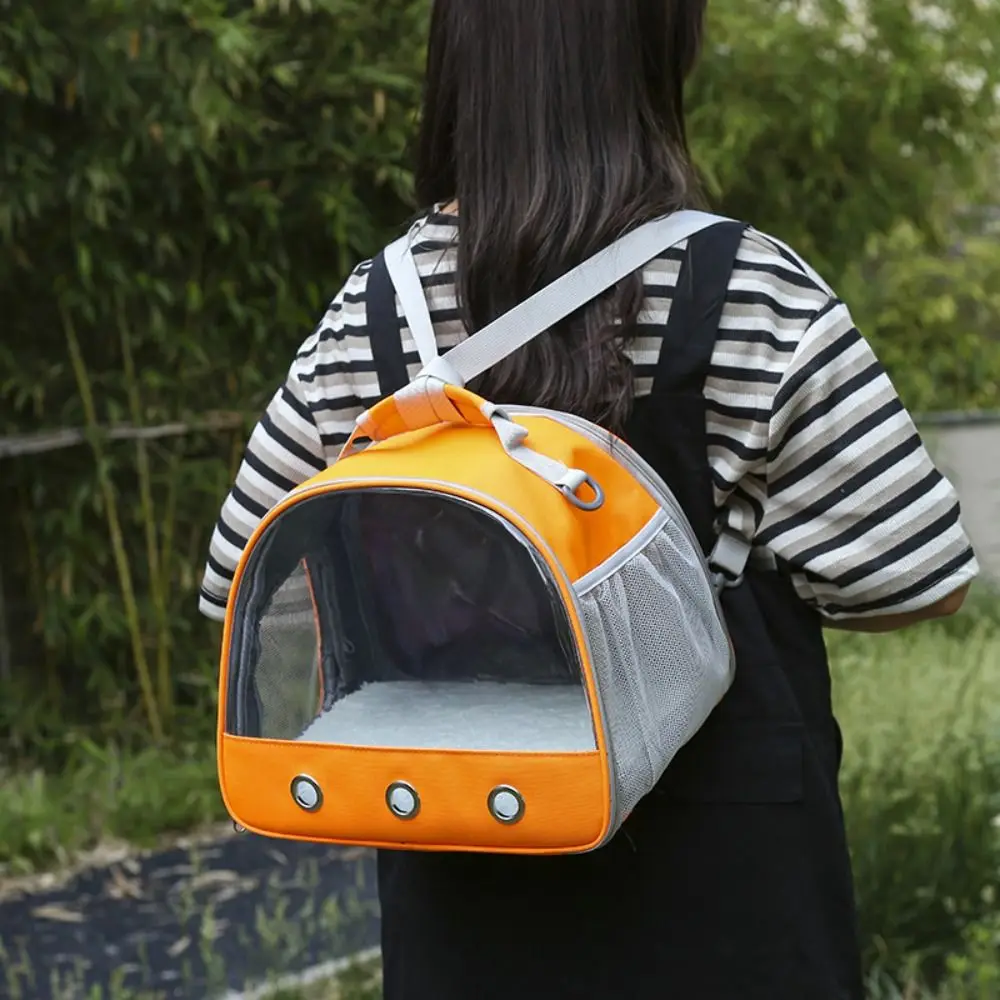 

Breathable Portable Parrot Travel Bag Comfortable Large Capacity Cat Backpack Foldable Pet Handbag for Parrot Hamster Pigeon