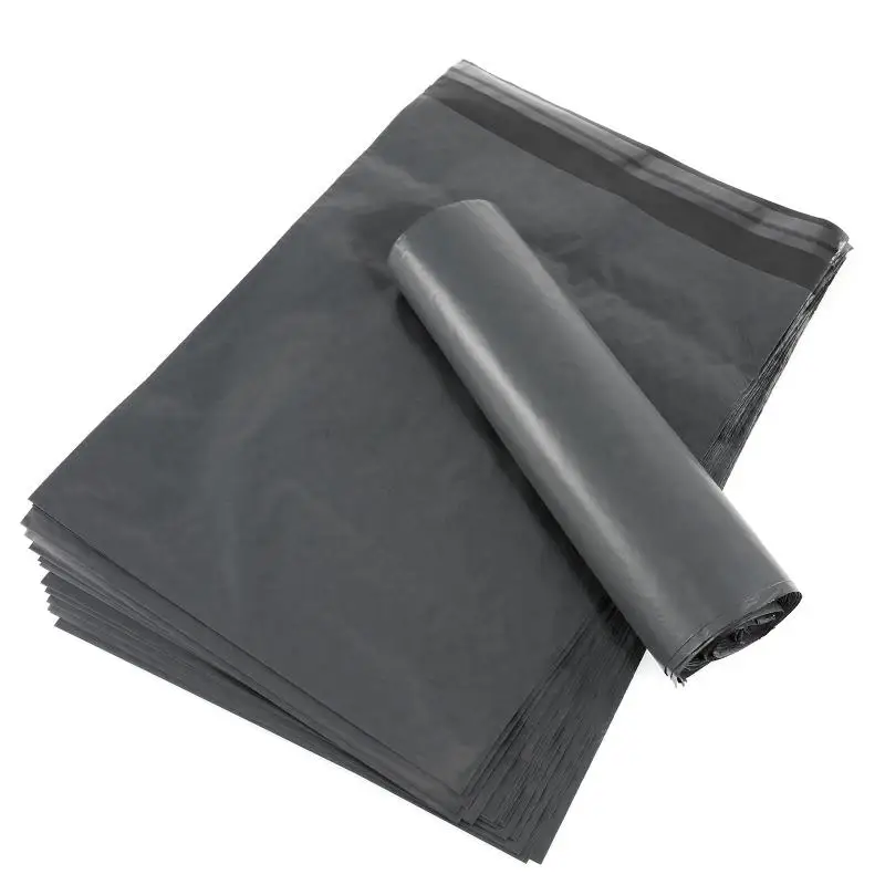 Courier Bags 100Pcs Black Storage Bag Plastic Poly Shipping Bag Envelope Mailing Bags Self Adhesive Seal Plastic Pouch