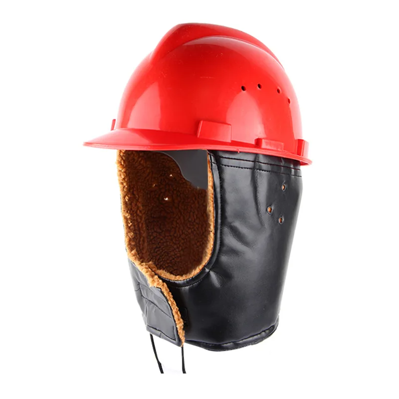 Cotton Hard Hat Lining Construction Site Winter Construction Cold Thermal Hat Lining Removable Universal Fleece Liner Helmet