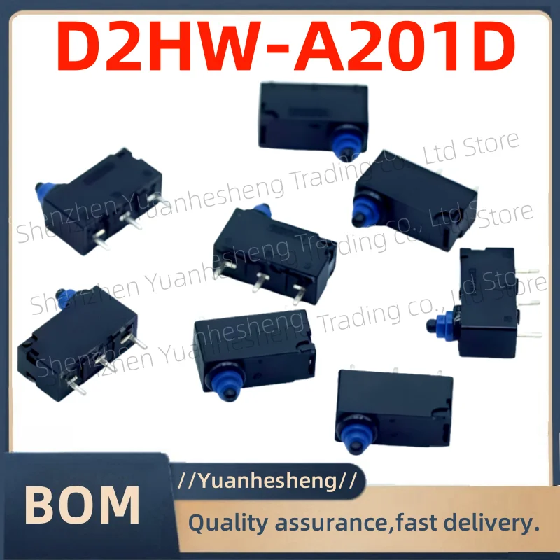 Original  1-3-5PCS -D2HW-A201D  waterproof and dustproof car door lock micro switch button