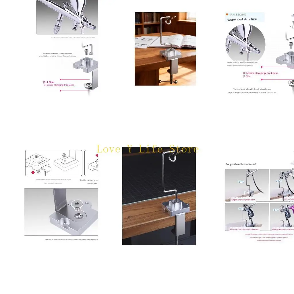 

L74C Sprays Guns Holder Suitable for Various Models Quick Changes Tool Frees Setups