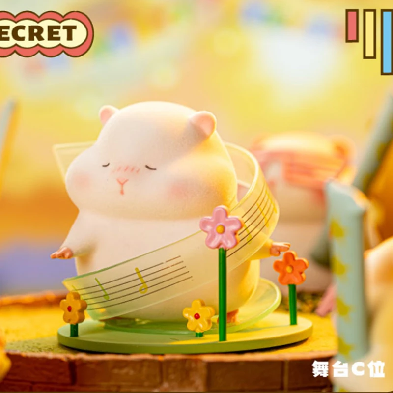 Genuine Hamster Clark Band Series Blind Box Action Anime Figure Toys Mystery Box Cute Model Grils Birthday Gift Caixas Supresas