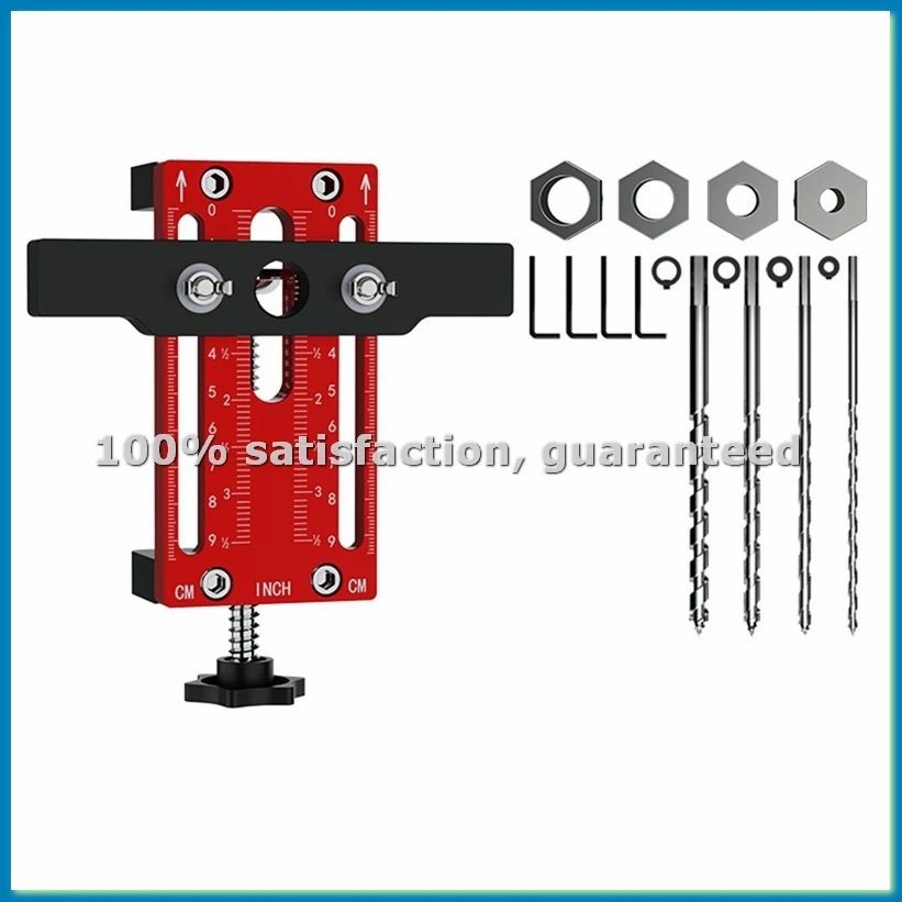 

Updated Cabinet Door Installation Rebounders Punch Positioner,Adjustable Cabinet Door Hinge Jig for Cabinet Door-AC17