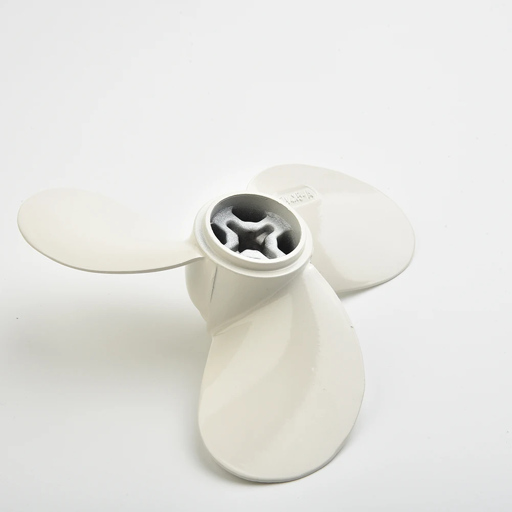 High Quality Portable Useful New Practical Propeller 2HP Replacement Spare White For Marine Boat Motor Outboard Part 55mm