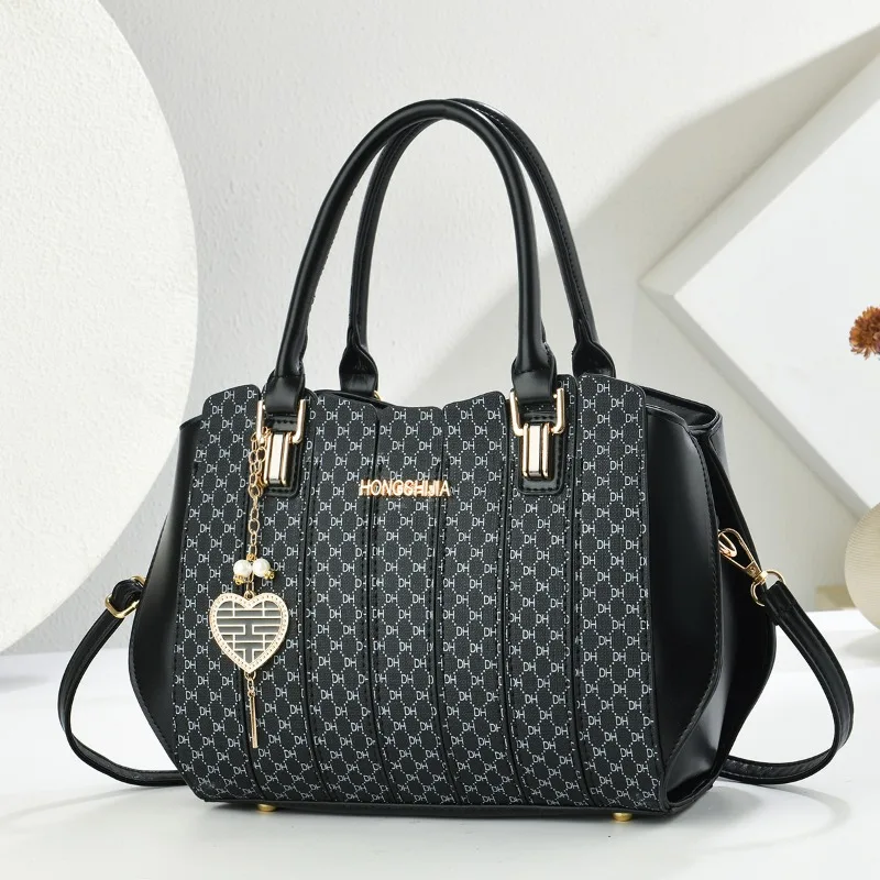 

НОВЫЕ брендовые женские сумки: винтажные кожаные сумки-тоут с принтом, роскошные дизайнерские дамские сумки, вместительные сумки через плечо