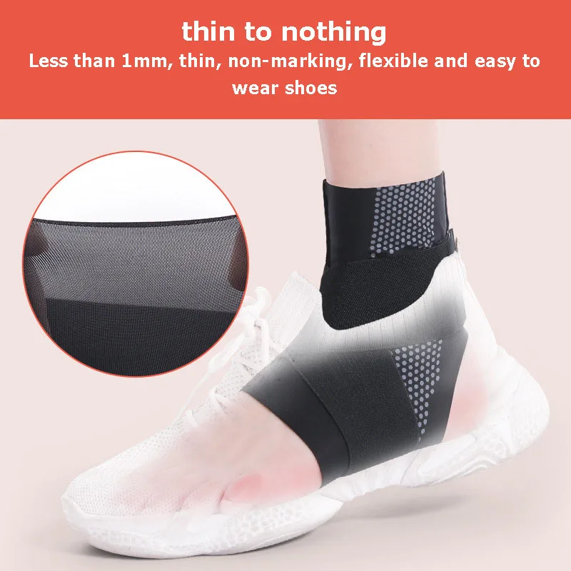 Ankle Support Adjustable Sports Anti Sprain 1Piece Ankle Protector Stabilizer Bandage Strap Fixed Basketball Running Ankle Guard