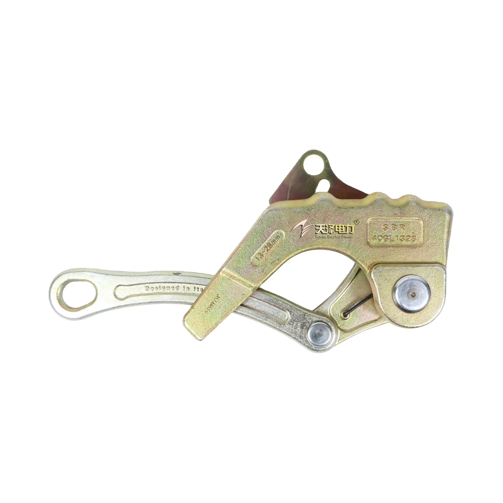 

Good Seller 40GL1328 Insulated Steel Tools Tight Wire Clamp with Force Bearing Tool Clamp Wire Puller and Cable Tightener