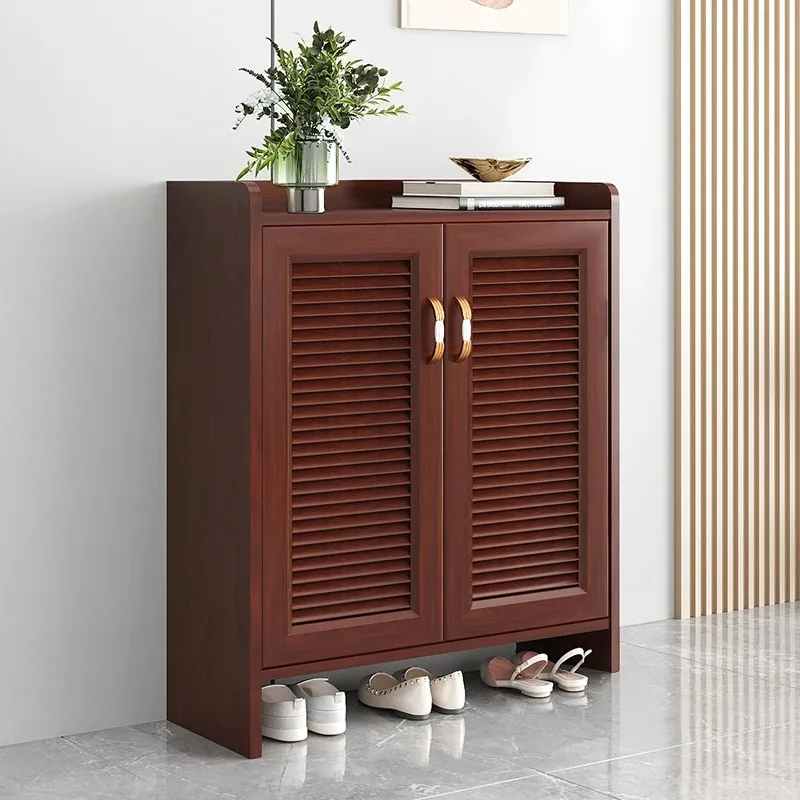 مدخل قاعة رف الأحذية الفاخرة الشمال عرض الرف العمودي خزانة خذاء مدخل المنزل contador موبليس أثاث الفندق #3