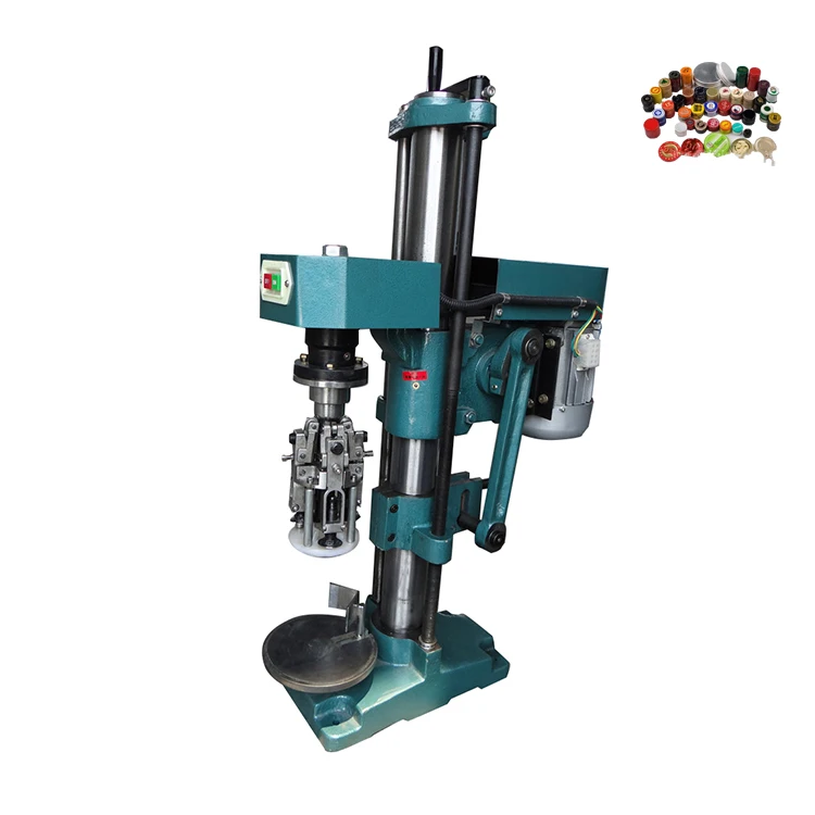 Automatic Cork Cap Wire Fastening Machine Aluminum Crown Screw Capping Sealing Machine for Glass Bottles
