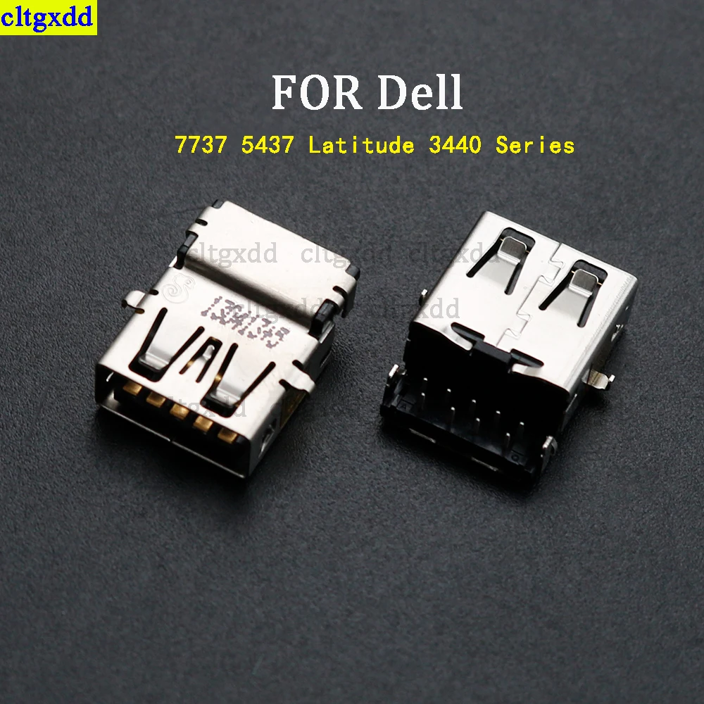 

Cltgxdd 2piece is suitable for Dell 7737 5437 Latitude 3440 series laptop motherboard USB 3.0 socket data port connector socket