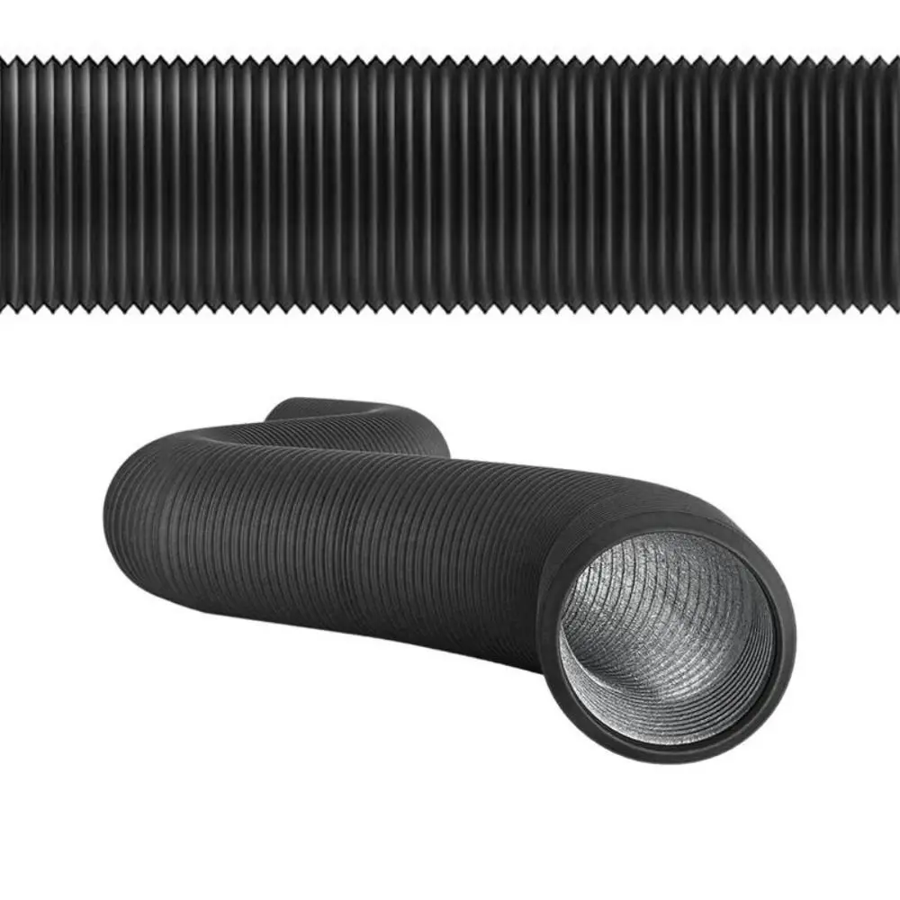 Professional 6 inch Dryer Vent Hose Insulated Heavy-Duty Air Ducting 3 Layer Protection Flexible Exhaust Pipe Heating Cooling view 2