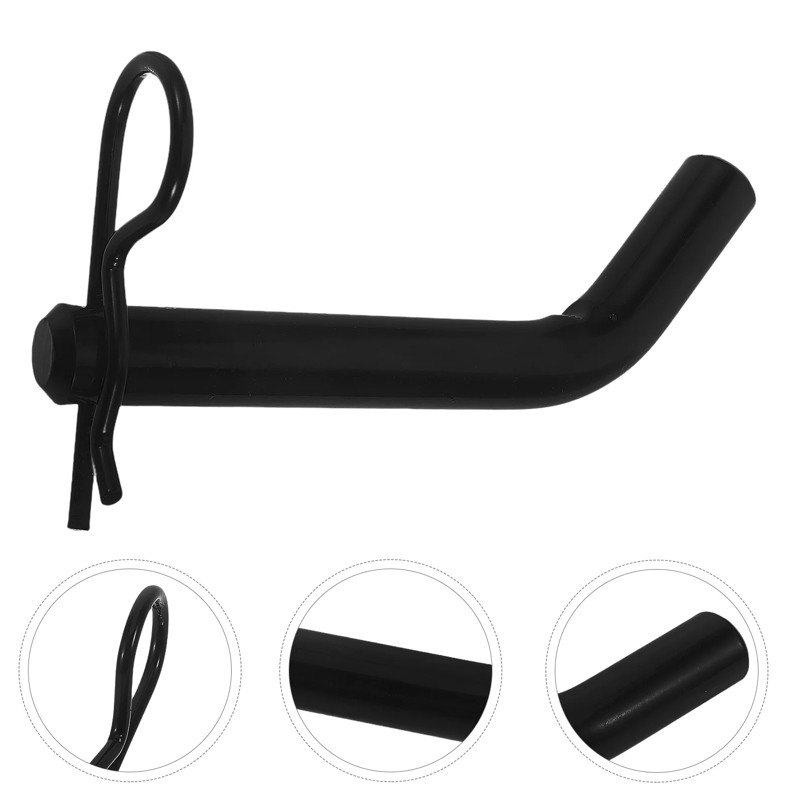 

2pcs Trailer Hitch Pin Lock 5/8-Inch Heavy Duty Secure Fit 2-Inch Receiver Towing Boat Rv Car Truck Atv Anti-Rattle Hitch Clamp