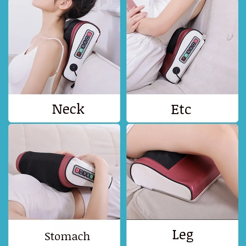 เครื่องนวดคอ อุ่นนวดร่างกาย หมอนรองคอ ชุดนวดไฟฟ้า หมอนนวดกระดูกสันหลังส่วนคอ เครื่องนวดสุขภาพคอ