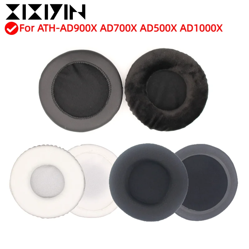 

XIXIYIN Ear Pads For ATH-AD900X AD700X AD500X AD1000X Headphones Replacement Soft Foam Cushion Sponge Pad Leather Earmuffs