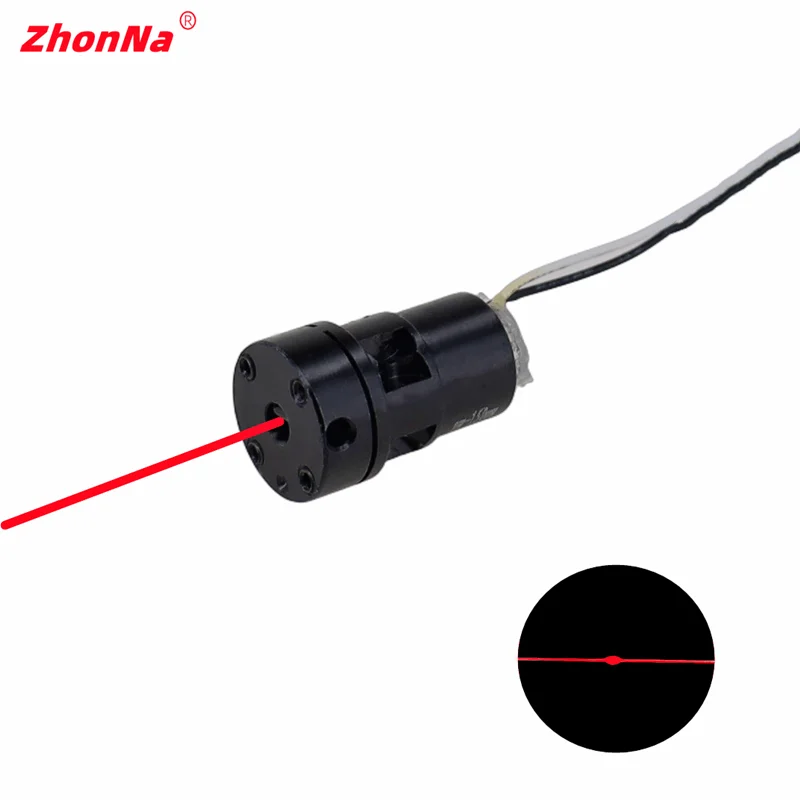 Red Light Laser Module 660nm150mW Horizontal Line Metal Laser Head DC2.3-5VLaser Level Location of WoodWorking Cutting Equipment