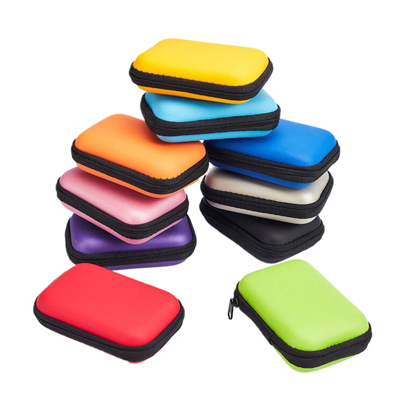 EVA Earphone Storage Bag Wholesale Earphone Bag Earphone Storage Box Data Cable Storage Bag Earphone Protection Case