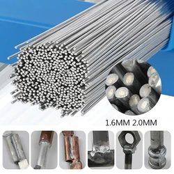 1.6/2.0MM Low Temperature Easy Melt Aluminum Universal Aluminum Welding Rod Cored Wire Rod Solder No Need Solder Powder Weld Bar