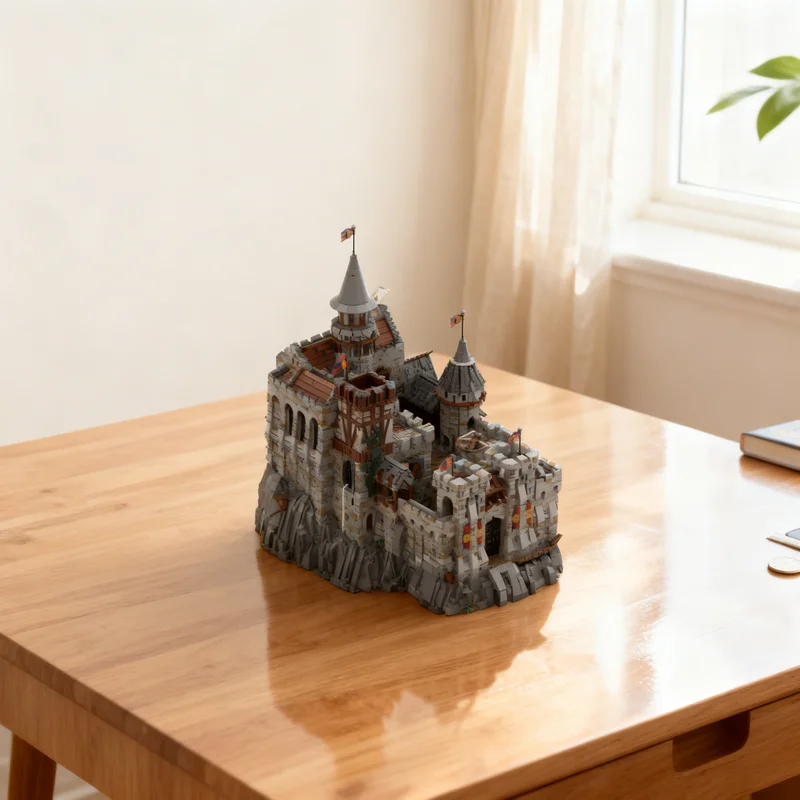 

21090 деталей MOC: Средневековый Замок — Конструктор для Творчества, Подарок, Декор для Дома и Офиса, Премиум-класс, для Взрослых и Детей
