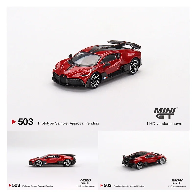 

Игрушечная красная металлическая литая модель автомобиля в масштабе 1:64 Divo MINIGT 503