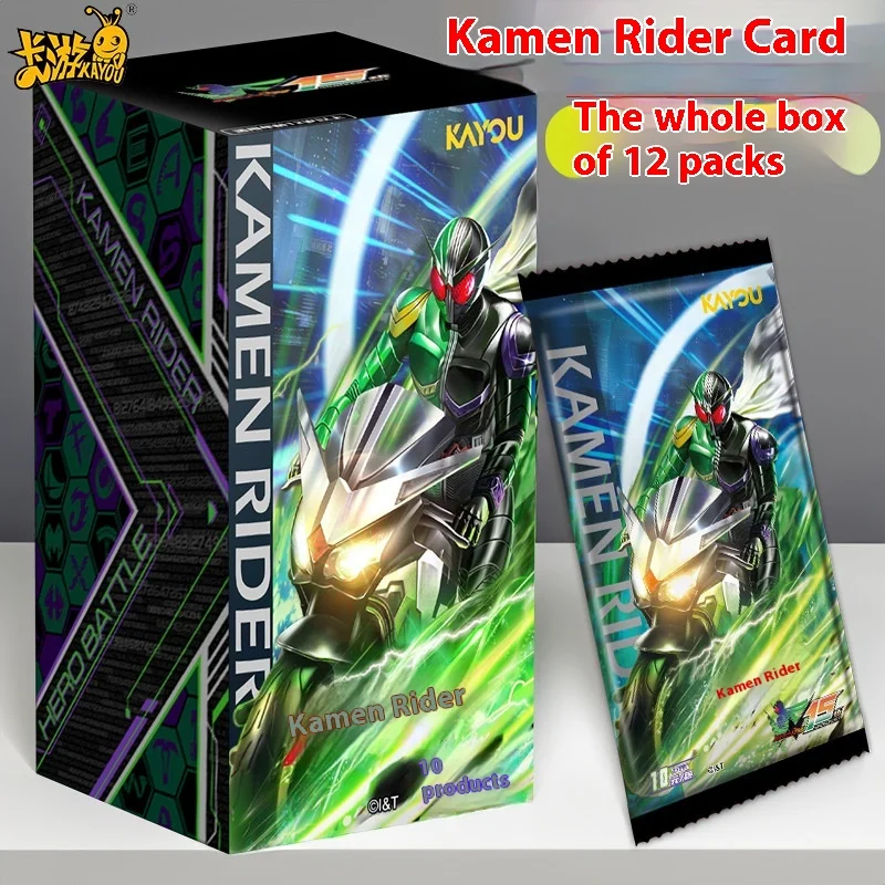 New Hot Sales Kayou Kamen Rider Card Hero Duel Double Knight 15th Anniversary Edition Anime Game Collection Card Toy Gifts